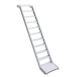 ESCALERA DE ALUMINIO CON DESCANSILLO