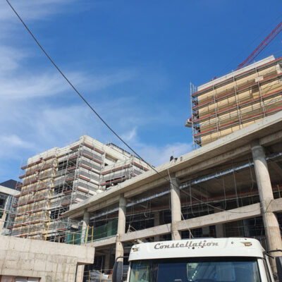 Hospital Melipilla San José Andamios Fachada