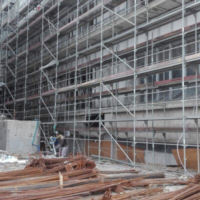 Hospital Melipilla San José Andamios Fachada