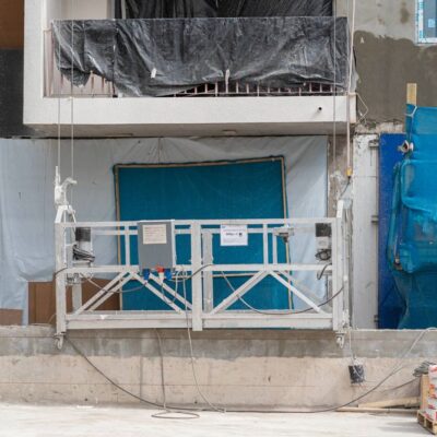 Obras Edificio Socovesa Andamios Motorizados de Cremallera y Colgantes