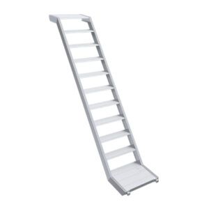 ESCALERA DE ALUMINIO CON DESCANSILLO
