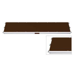 PLATAFORMA CON PANEL DE MADERA CONTRACHAPADA