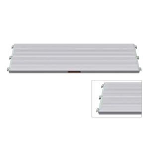 PLATAFORMA DE ALUMINIO CON CABEZAL DE ACERO 0,61 M