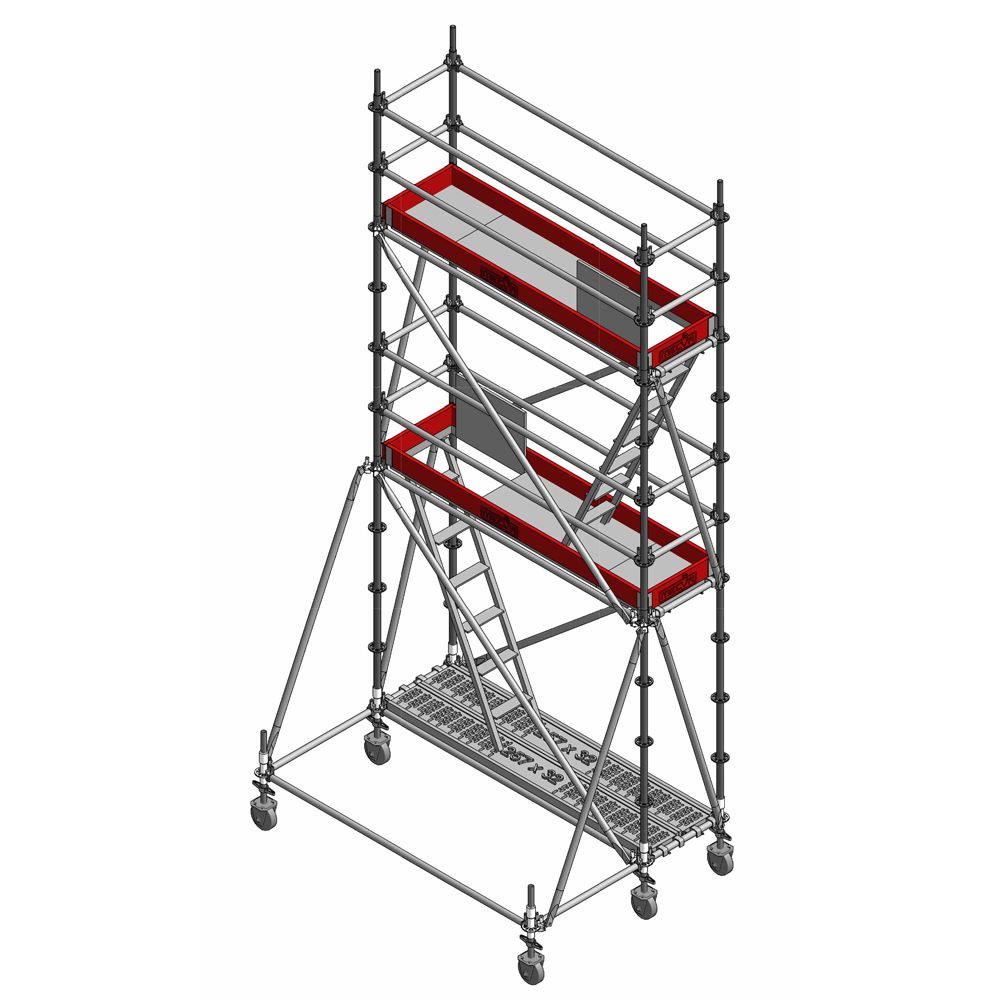 MECVA ANDAMIO MULTIDIRECCIONAL CARRO-2-57X0-73XH4